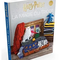 Harry Potter - La Magie Du Tricot - Livre Broché -Les 4 Maisons Boutique la magie du tricot harry potter