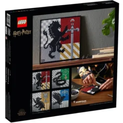 LEGO Art Harry Potter - Les Blasons De Poudlard #31201 -Les 4 Maisons Boutique lego 31201 harry potter les blasons de poudlard 07