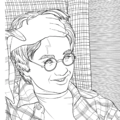 Harry Potter, Coloriages Phosphorescents -Les 4 Maisons Boutique livre coloriage phosphorescent harry potter2 scaled