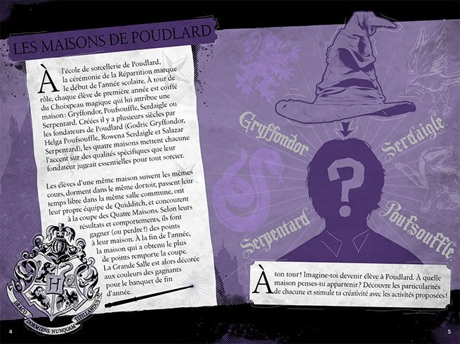 Harry Potter - Le Journal Créatif: Les Maisons De Poudlard 5 Harry Potter - Le Journal Créatif: Les Maisons De Poudlard – Image 3