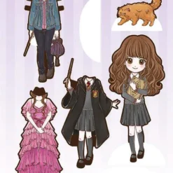 Poudlard - Le Dressing - Harry Potter -Les 4 Maisons Boutique livre harry potter poudlard le dressing 05