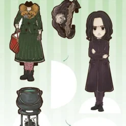 Poudlard - Le Dressing - Harry Potter -Les 4 Maisons Boutique livre harry potter poudlard le dressing 09