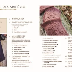 Harry Potter - La Magie Du Tricot 2 - Nouveaux Modèles -Les 4 Maisons Boutique livre la magie du tricot harry potter
