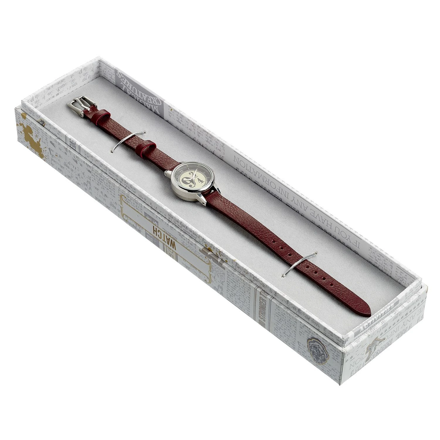 Montre Voie 9 3/4 Plaquée Argent - Harry Potter 5 Montre Voie 9 3/4 Plaquée Argent - Harry Potter – Image 3
