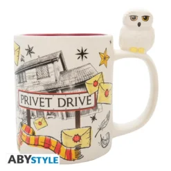 Mug 3D Anse Hedwige & Privet Drive -Les 4 Maisons Boutique mug 3d harry potter hedwige