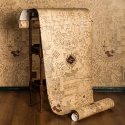 Papier Peint Minalima Carte Du Maraudeur