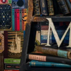 Papier Peint Minalima Couvertures De Livres De Poudlard -Les 4 Maisons Boutique papier peint mina lima couvertures livres 03