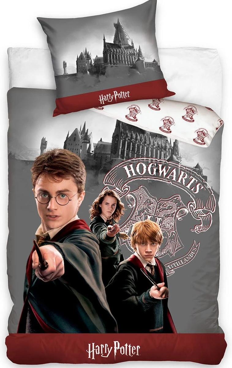 Parure De Lit Harry Potter Trio - 1 Personne 3 Parure De Lit Harry Potter Trio - 1 Personne