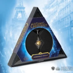 Noble Collection Pendentif Grindelwald - Pacte De Sang (plaqué Argent) -Les 4 Maisons Boutique pendentif grindelwald