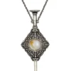 Noble Collection Pendentif Grindelwald - Pacte De Sang (plaqué Argent)