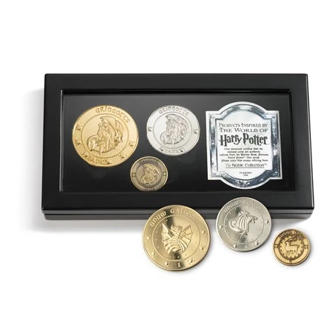 Pièces Gringotts - Noble Collection Harry Potter 3 Pièces Gringotts - Noble Collection Harry Potter