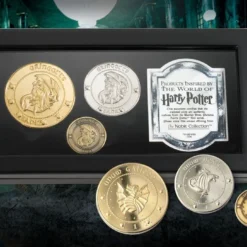 Pièces Gringotts - Noble Collection Harry Potter 5 Pièces Gringotts - Noble Collection Harry Potter -Les 4 Maisons Boutique pieces gringotts