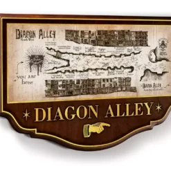 Plaque Murale Diagon Alley - Noble Collection - Harry Potter