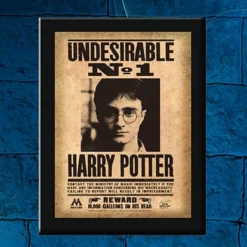 Plaque Undesirable N°1 - Noble Collection - Harry Potter -Les 4 Maisons Boutique plaque undesirable