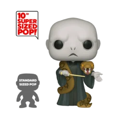 FUNKO 10" Supersized POP Voldemort & Nagini