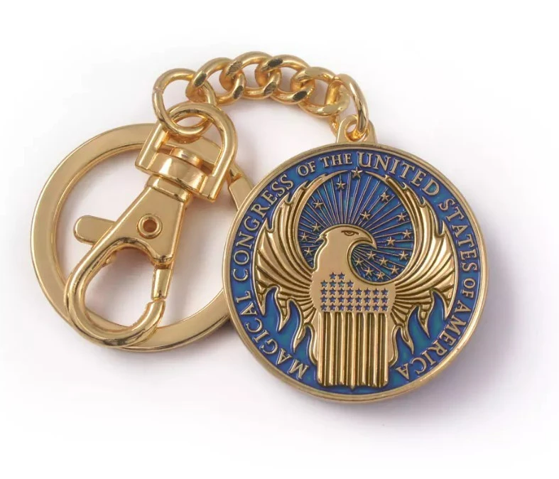 Porte-clés MACUSA - Noble Collection - Animaux Fantastiques 3 Porte-clés MACUSA - Noble Collection - Animaux Fantastiques