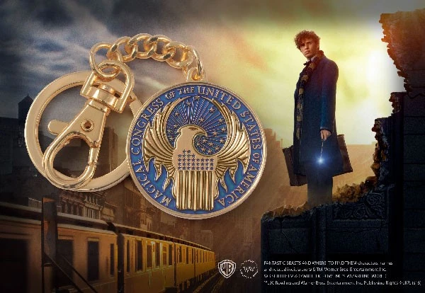 Porte-clés MACUSA - Noble Collection - Animaux Fantastiques 4 Porte-clés MACUSA - Noble Collection - Animaux Fantastiques – Image 2