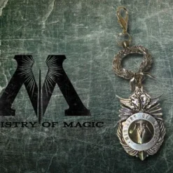 Porte-clés Ministère De La Magie - Noble Collection - Harry Potter -Les 4 Maisons Boutique porte cle ministere de la magie