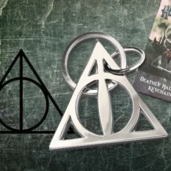 Porte-clés Reliques De La Mort - Noble Collection - Harry Potter -Les 4 Maisons Boutique porte cles reliques