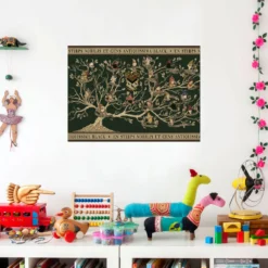 Poster Tapisserie Famille Black - MinaLima -Les 4 Maisons Boutique poster black family tapestry harry potter minalima