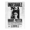 Poster Undesirablel No. 1 - MinaLima -Les 4 Maisons Boutique poster minalima harry potter undesirablel n1 harry potter