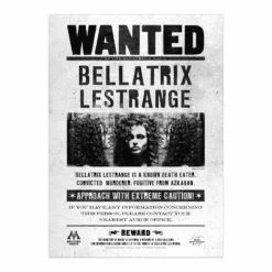 Poster Wanted Bellatrix - MinaLima