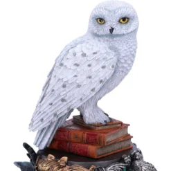 NEMESIS NOW Figurine Hedwige Les 4 Maisons De Poudlard - Harry Potter -Les 4 Maisons Boutique posture figurine hedwige embleme 4 maisons poudlard nemesis harry potter4