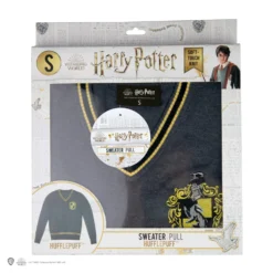 Cinereplicas Pull Cardigan Poufsouffle - Harry Potter -Les 4 Maisons Boutique pull cardigan eleve poufsouffle 06 scaled