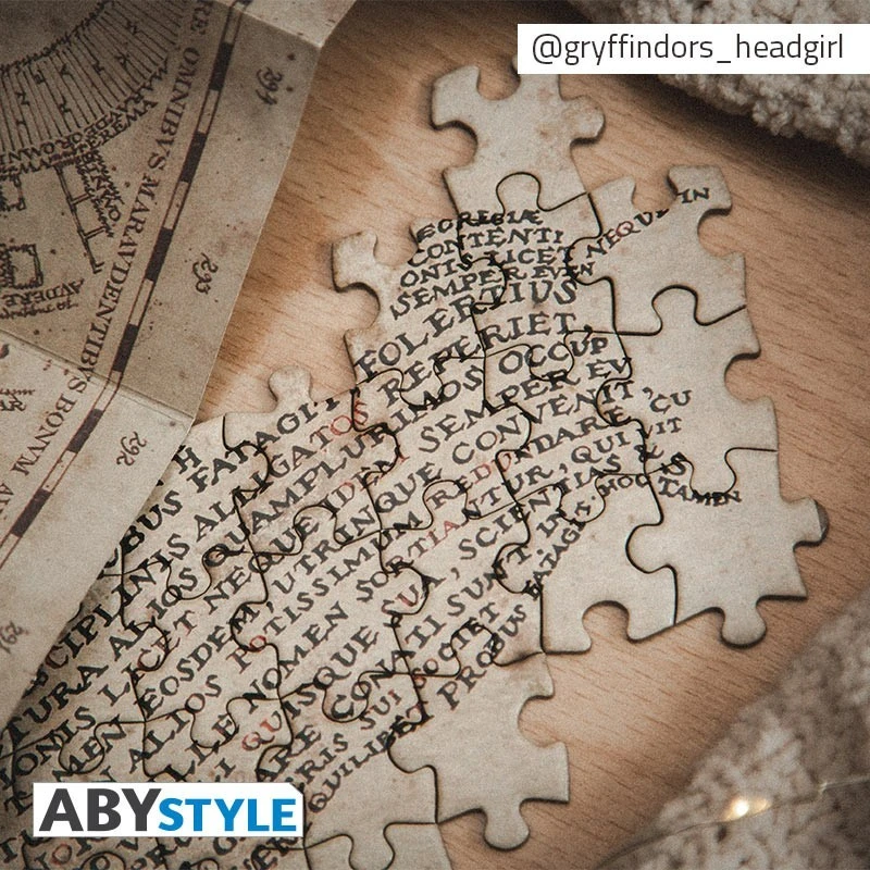 Puzzle 1000 Pièces Carte Du Maraudeur - Harry Potter 8 Puzzle 1000 Pièces Carte Du Maraudeur - Harry Potter – Image 6