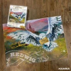 Puzzle Hedwige Harry Potter - 1000 Pièces -Les 4 Maisons Boutique puzzle 1000 pieces harry potter hedwige