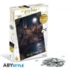 Puzzle 1000 Pièces Poudlard Et Barques - Harry Potter -Les 4 Maisons Boutique puzzle 1000 pieces poudlard barque harry potter1
