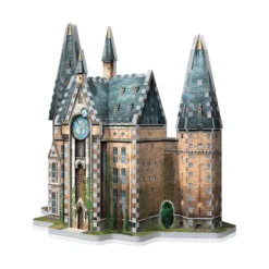 Puzzle 3D Tour De L'Horloge De Poudlard -Les 4 Maisons Boutique puzzle 3d tour horloge chateau harry potter