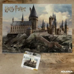 Puzzle Château Poudlard Sur Son Rocher - 3000 Pièces -Les 4 Maisons Boutique puzzle aquarius harry potter hogwarts 3000