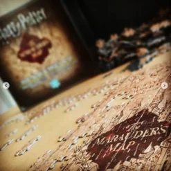 Puzzle Carte Du Maraudeur - Noble Collection - Harry Potter -Les 4 Maisons Boutique puzzle carte du maraudeur 03