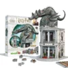 Puzzle 3D Banque Gringotts Dragon - Harry Potter -Les 4 Maisons Boutique puzzle harry potter banque gringotts dragon