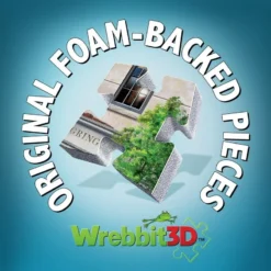 Puzzle 3D Banque Gringotts Dragon - Harry Potter -Les 4 Maisons Boutique puzzle mousse harry potter gringotts