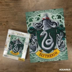 Puzzle Blason De Serpentard - 500 Pièces -Les 4 Maisons Boutique puzzle slytherin 500 pieces serpentard harry potter