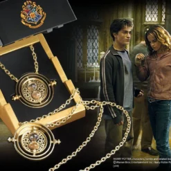 Pendentif Retourneur De Temps - Noble Collection - Harry Potter -Les 4 Maisons Boutique retourneur de temps plaque or