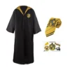 Cinereplicas Pack Déguisement Robe De Sorcier Pouffsouffle -Les 4 Maisons Boutique robe de sorcier cravate pouffsouffle harry potter