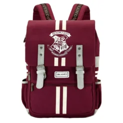 Sac à Dos Oxford Poudlard Bordeaux - Harry Potter 9 Sac à Dos Oxford Poudlard Bordeaux - Harry Potter -Les 4 Maisons Boutique sac a dos cartable harry potter poudlard