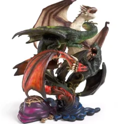 Sculpture Dragons 1ère Tâche - Noble Collection - Harry Potter