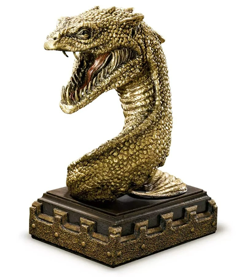 Serre-livres Basilic - Noble Collection - Harry Potter 3 Serre-livres Basilic - Noble Collection - Harry Potter