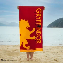 Cinereplicas Serviette De Plage Gryffondor -Les 4 Maisons Boutique serviette de plage gryffondor