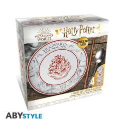 Set 4 Assiettes Harry Potter En Porcelaine 14 Set 4 Assiettes Harry Potter En Porcelaine -Les 4 Maisons Boutique set 4 assiettes harry potter porcelaine