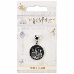 Slider Charm Pendentif Château Poudlard - Harry Potter -Les 4 Maisons Boutique slider charm breloque chateau poudlard harry potter2