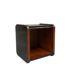 Étagère De Style Malle Noir -Les 4 Maisons Boutique stacking etagere malle03 scaled