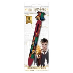 Stylo 6 Couleurs Les 4 Maisons De Poudlard - Harry Potter
