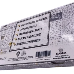 FANATTIK Ticket De La Coupe Du Monde De Quidditch Plaqué Argent - ÉDITION LIMITÉE 11 FANATTIK Ticket De La Coupe Du Monde De Quidditch Plaqué Argent - ÉDITION LIMITÉE -Les 4 Maisons Boutique ticket coupe du monde de quidditch edition limitee plaque argent 05