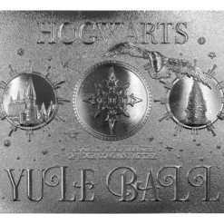 FANATTIK Ticket Invitation Bal De Noël (Yule Ball) Plaqué Argent - ÉDITION LIMITÉE