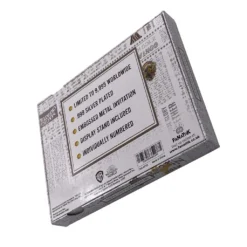 FANATTIK Ticket Invitation Bal De Noël (Yule Ball) Plaqué Argent - ÉDITION LIMITÉE -Les 4 Maisons Boutique ticket yule ball invitation edition limitee 05